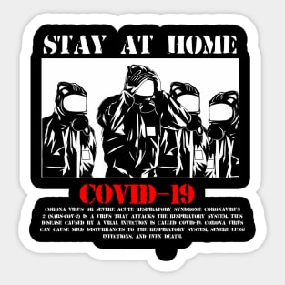 Stay at home Sticker